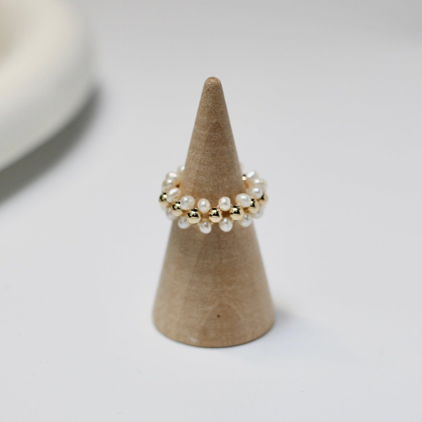 "PETITS" BRAIDED PEARL RING - Ms. Pearl